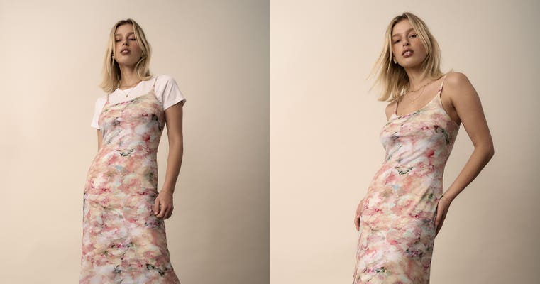 Shop print dresses