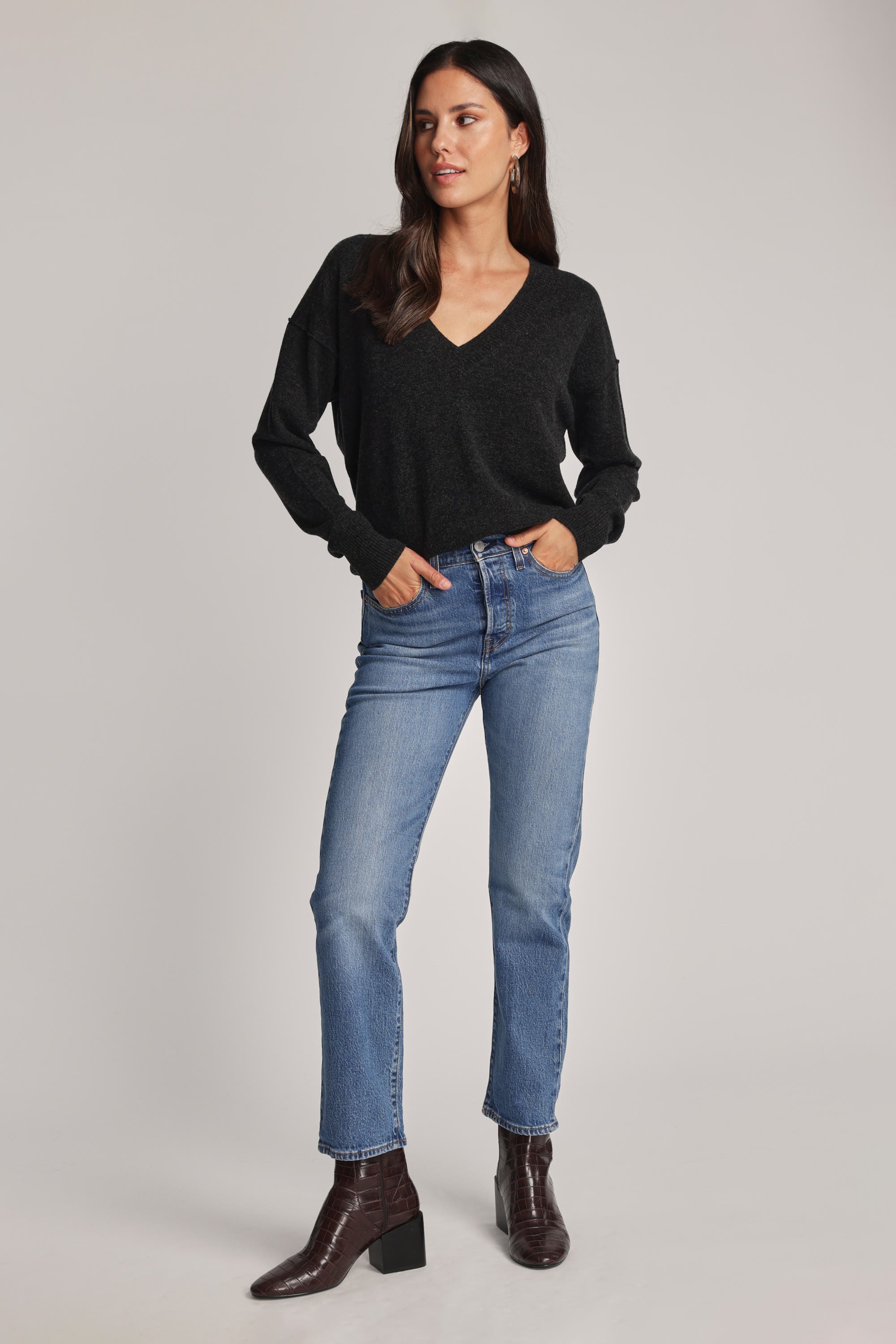 Shop Levi s Wedgie Straight Jeans in Denim Max Women s Fashion NZ