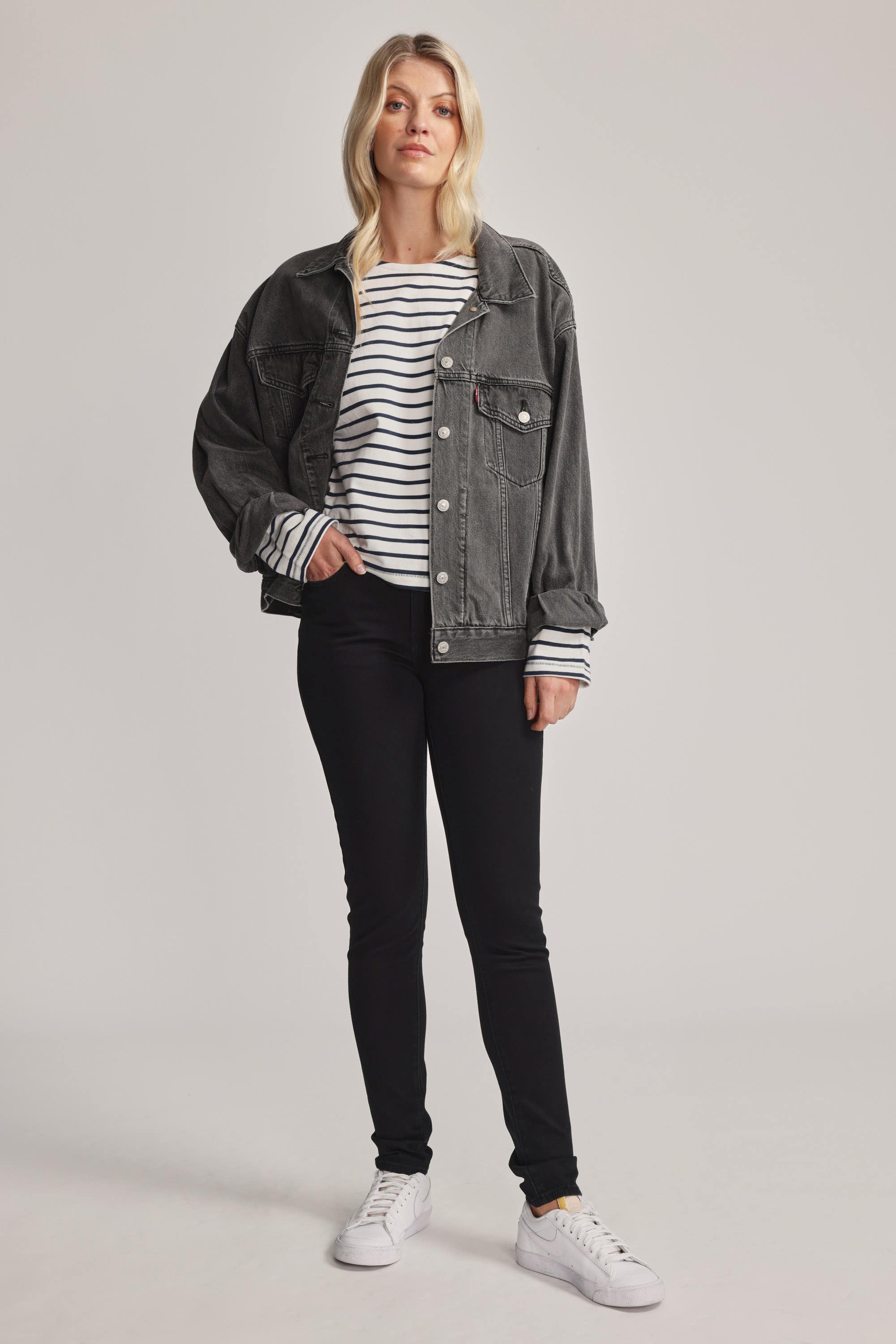 Levi's 721 high top black best sale