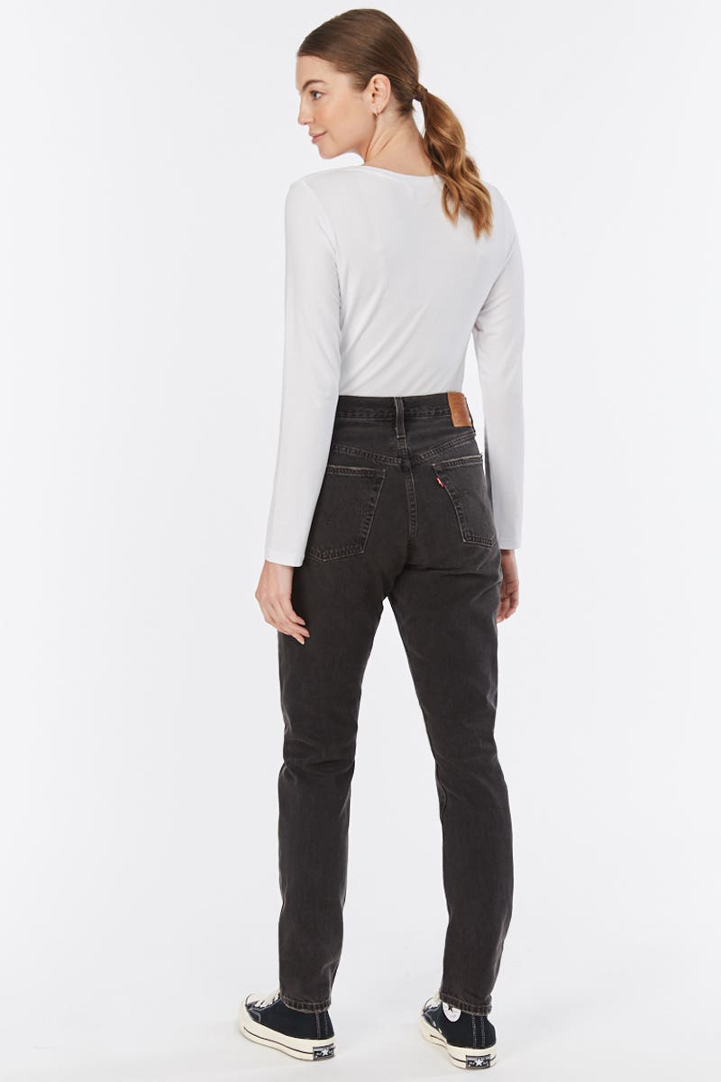 Shop Levi s 501 Skinny Jeans in Black Max Women s Fashion NZ