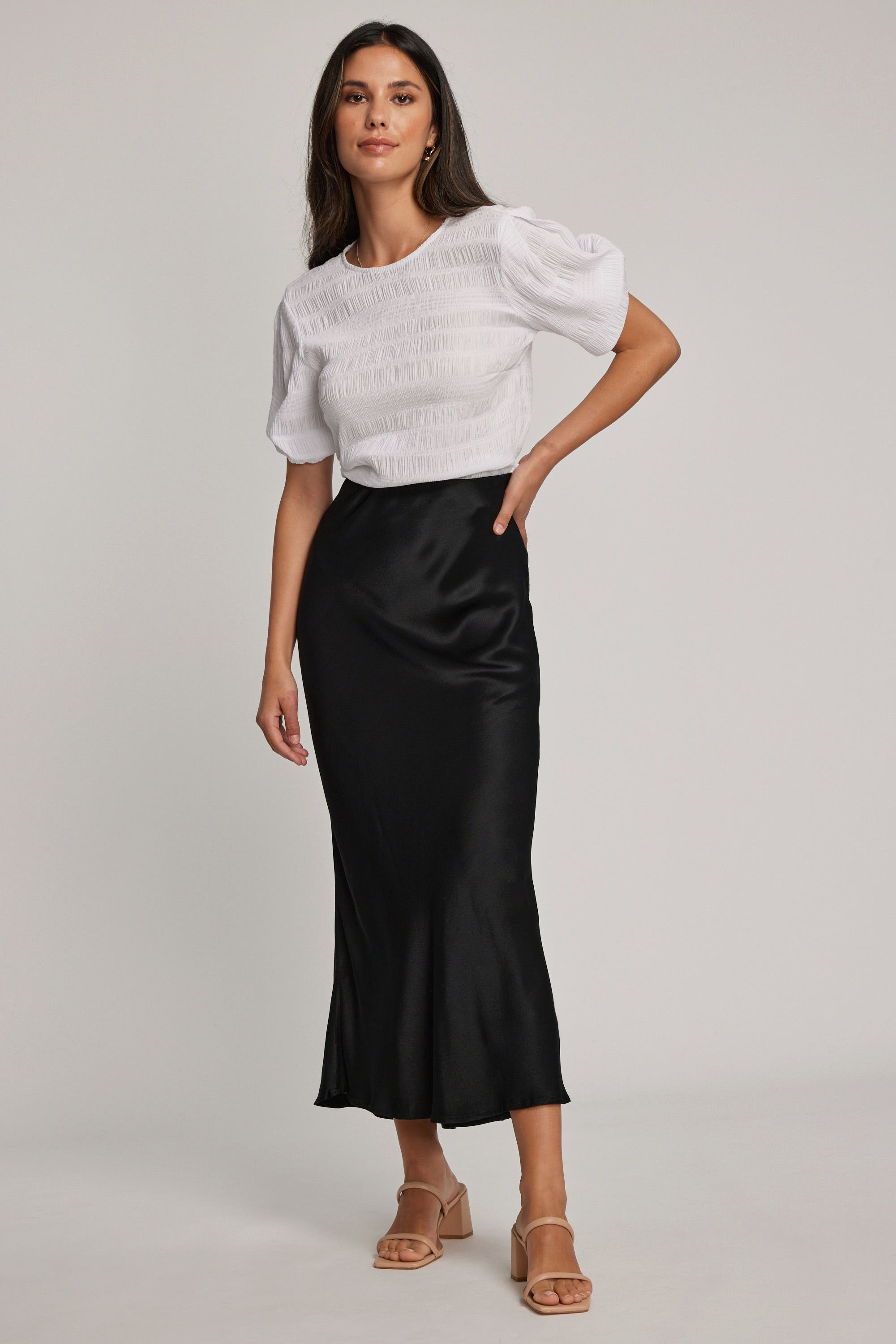 A store skirt slip