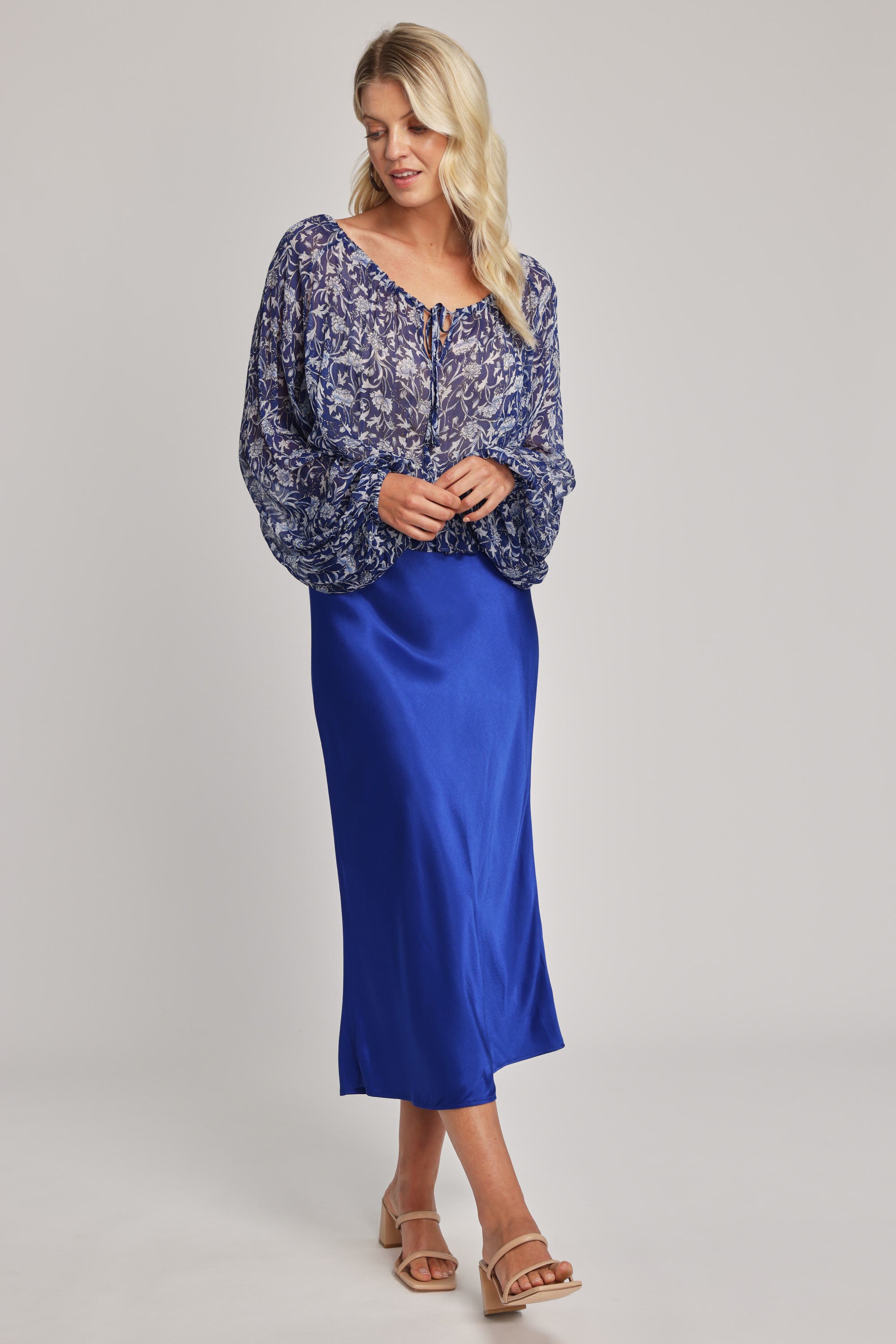Blue skirt on sale nz