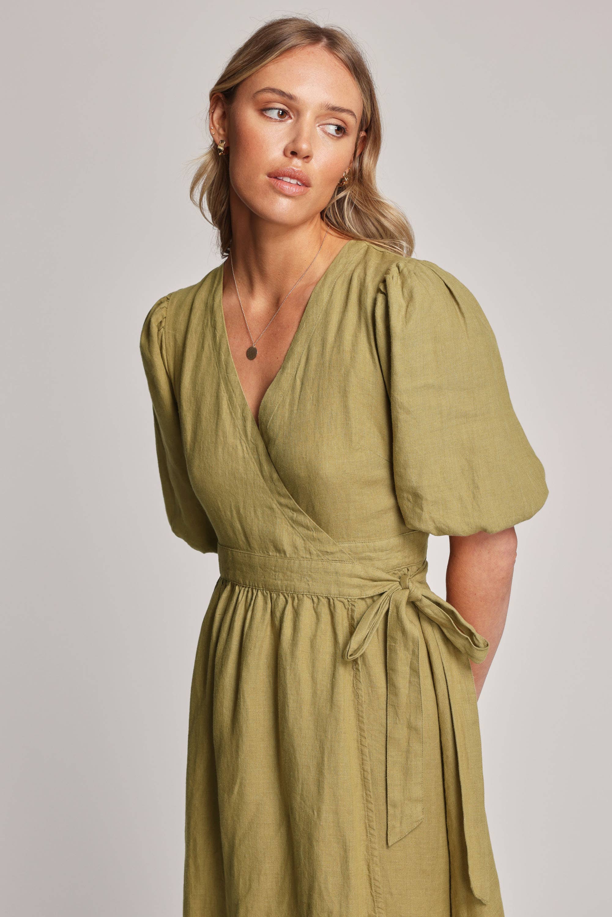 Max shop wrap dress