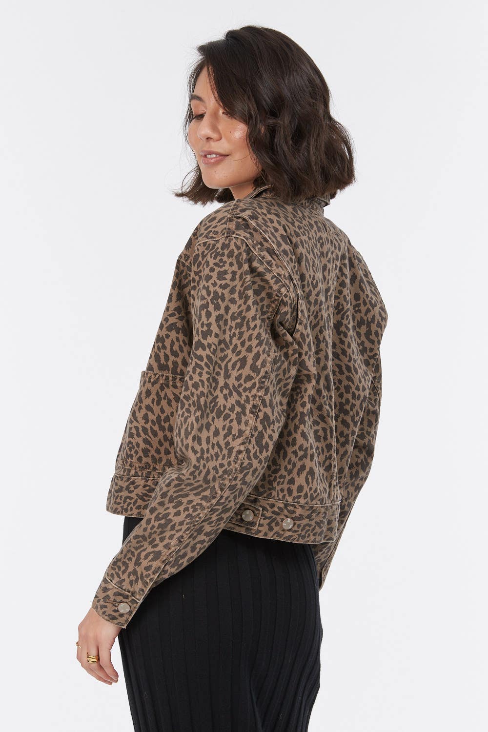 Shop Yon Denim Jacket in Prints Max Women s Fashion NZ