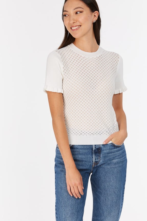 Sophie Textured Knit Top
