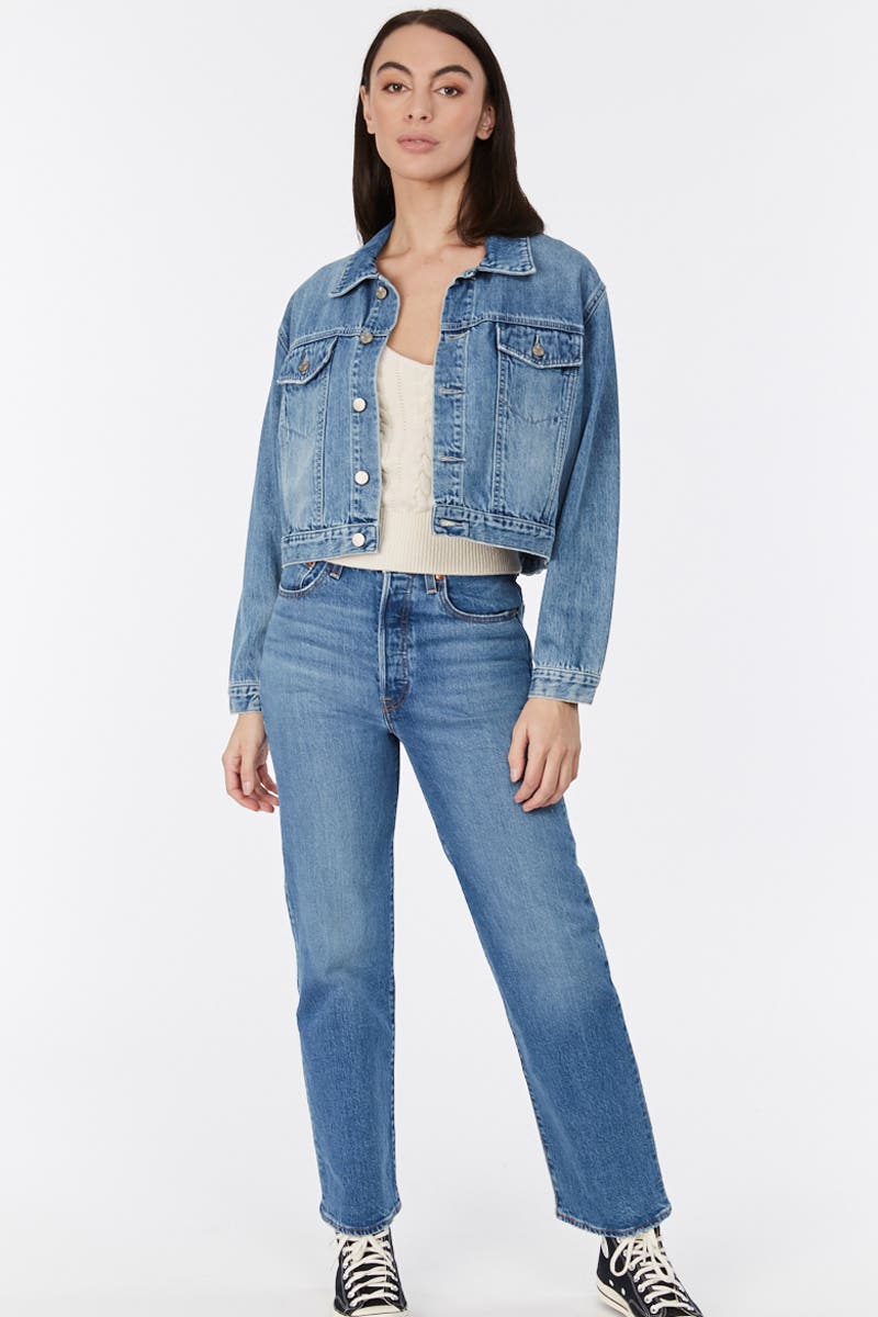 Shop The Everyday Denim Jacket in Denim | Max Women's Fashion NZ