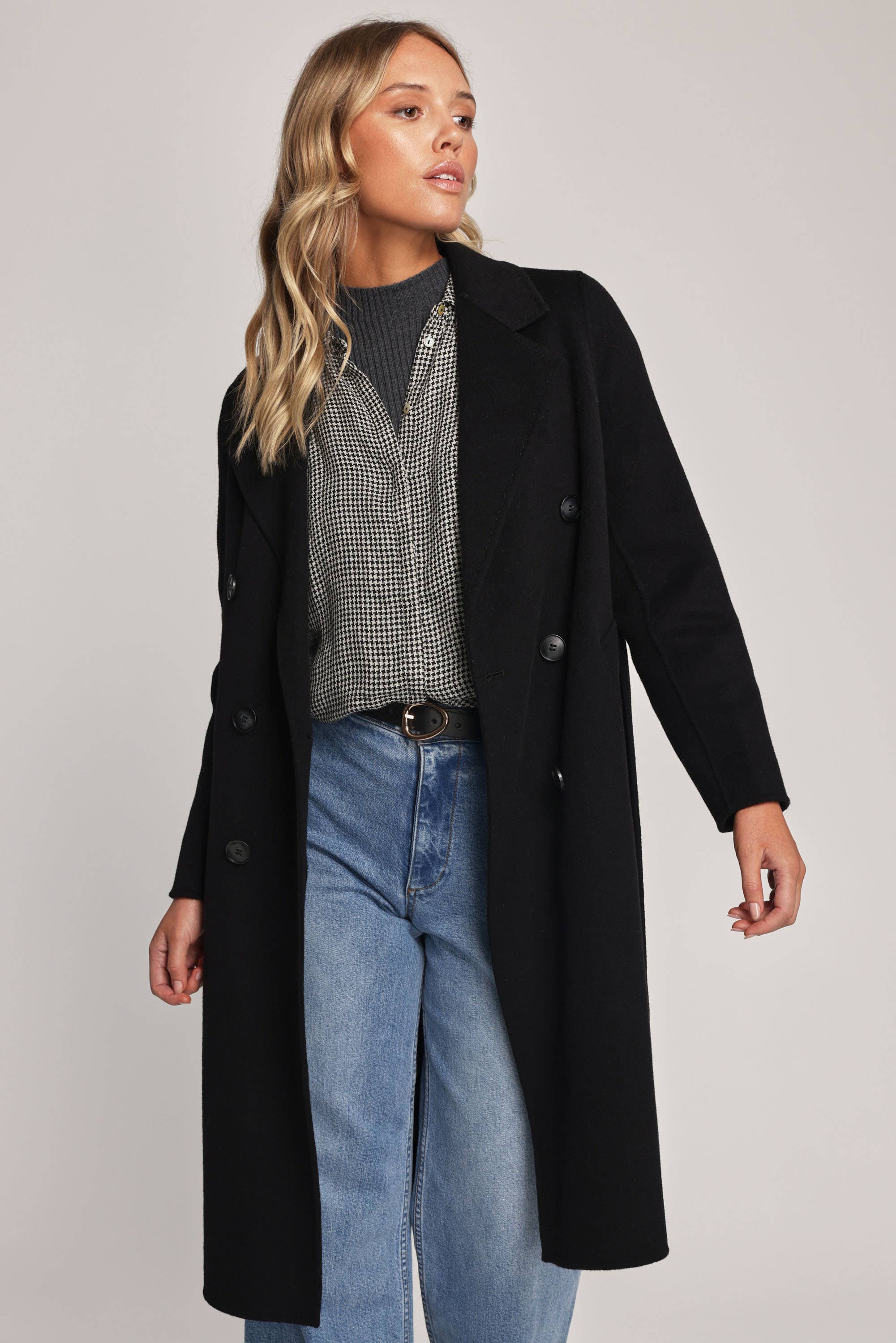 Shop The Everywhere Coat in Black | Max Women's Fashion NZ