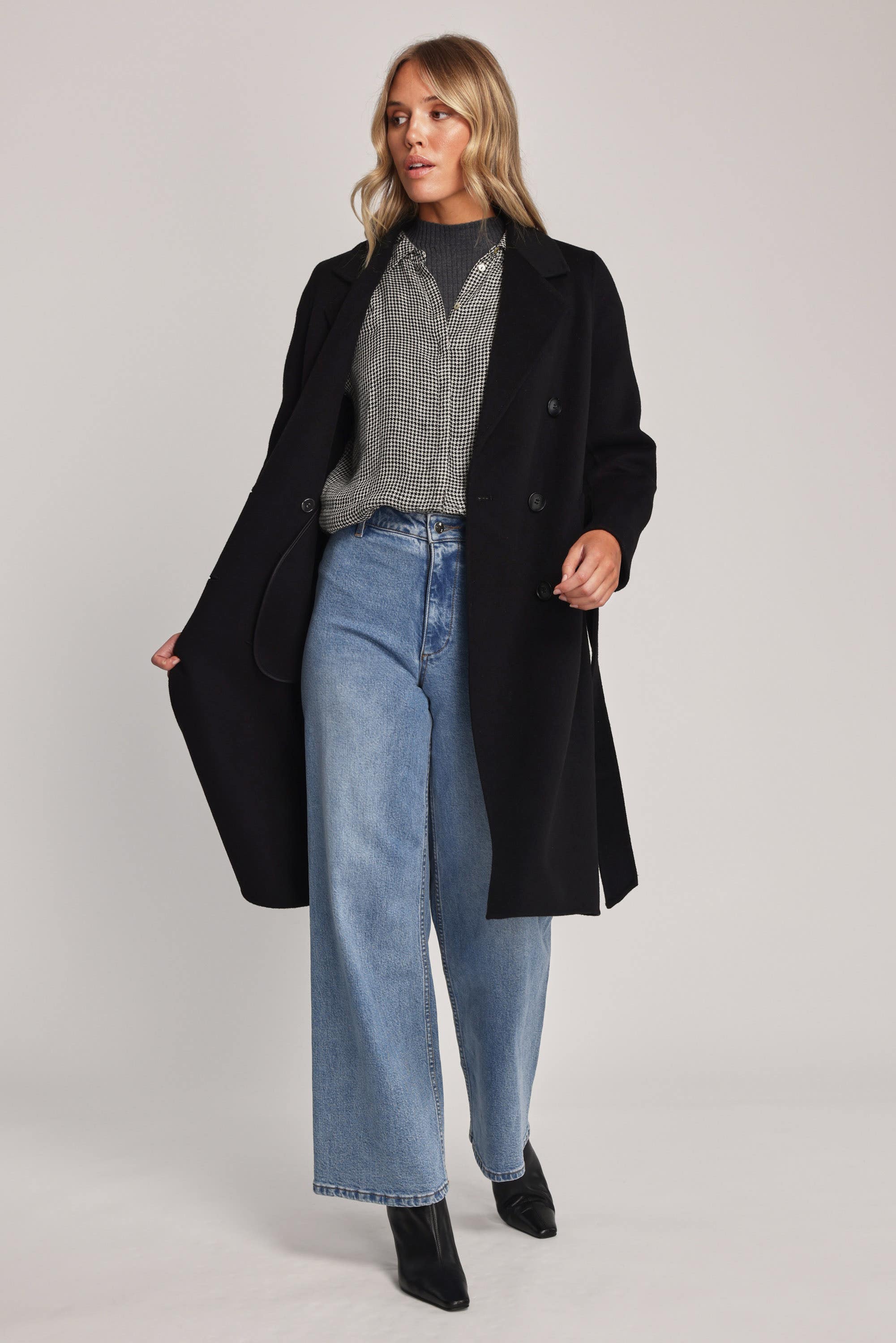 The Hooded Wool Coat