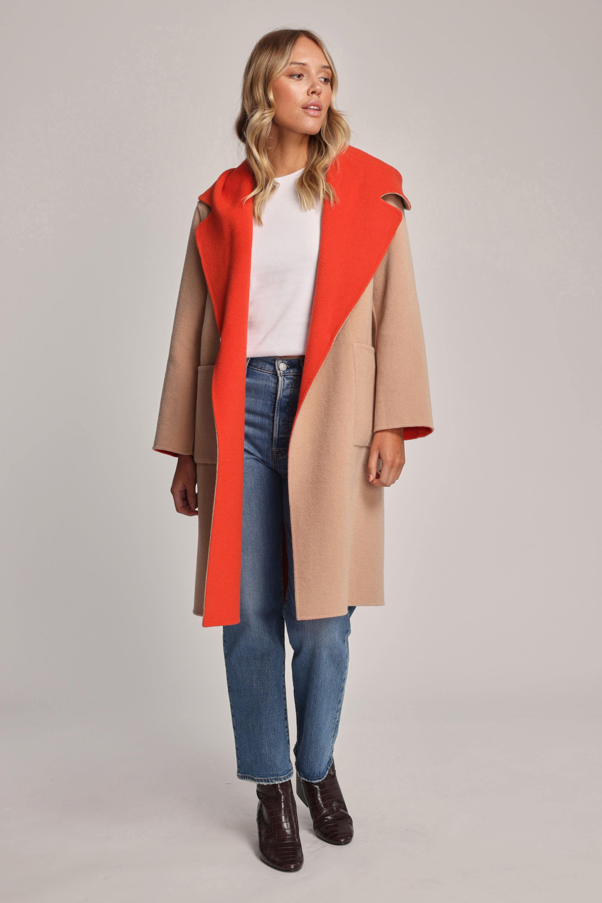 Reversible hotsell hooded coat