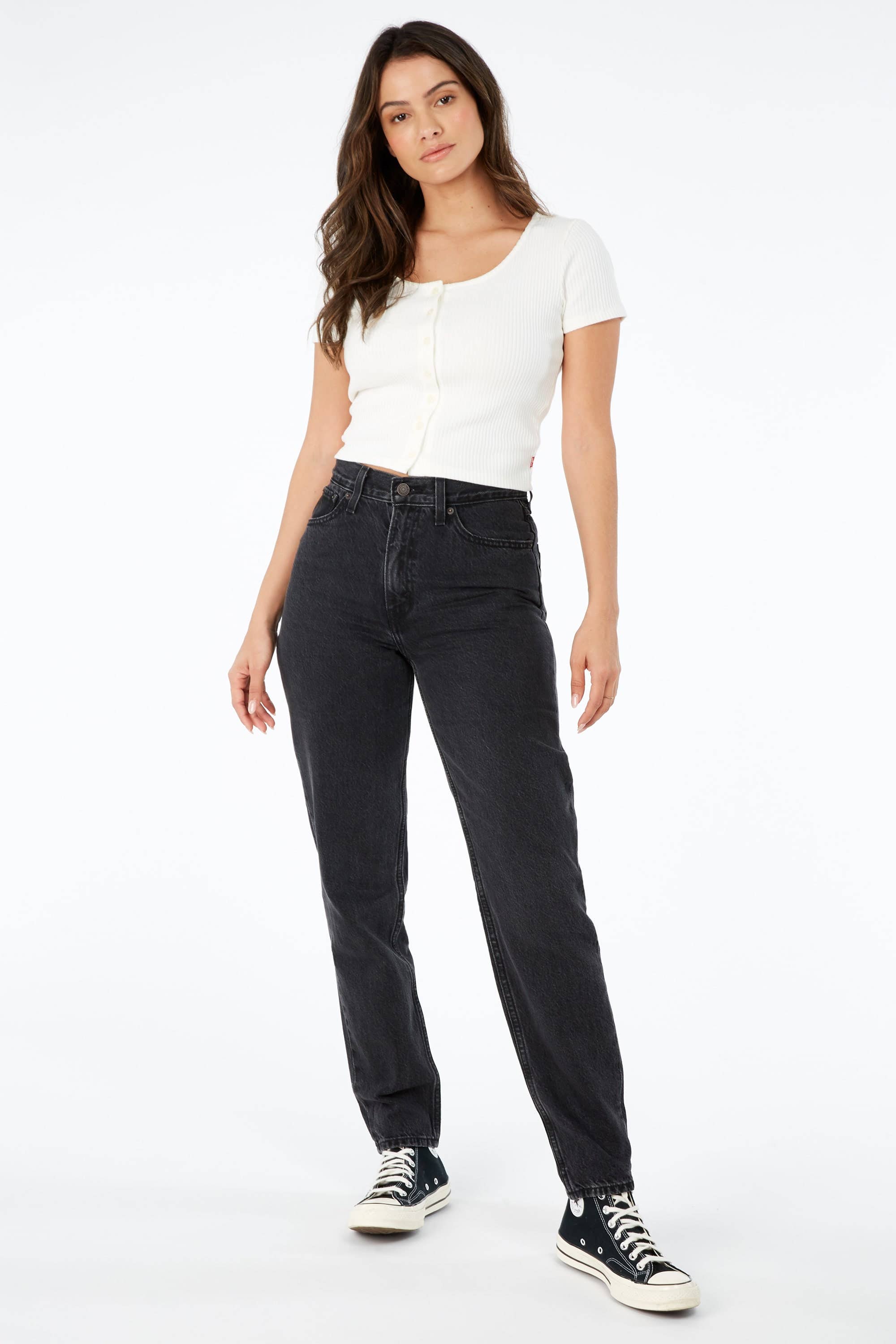 Shop Levi s 80 s Mom Jean in Denim Max Women s Fashion NZ