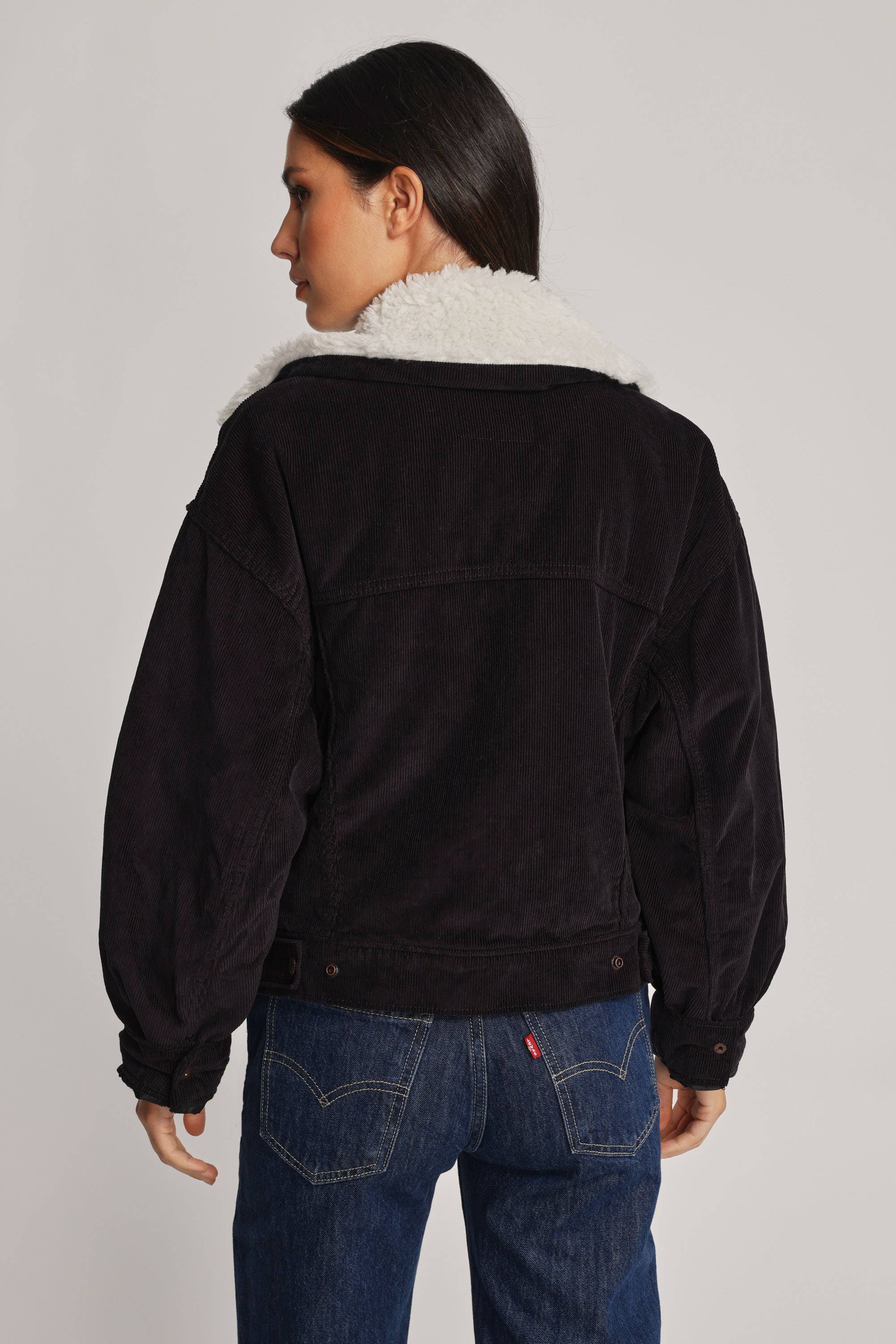 Levi's outlet baggy sherpa