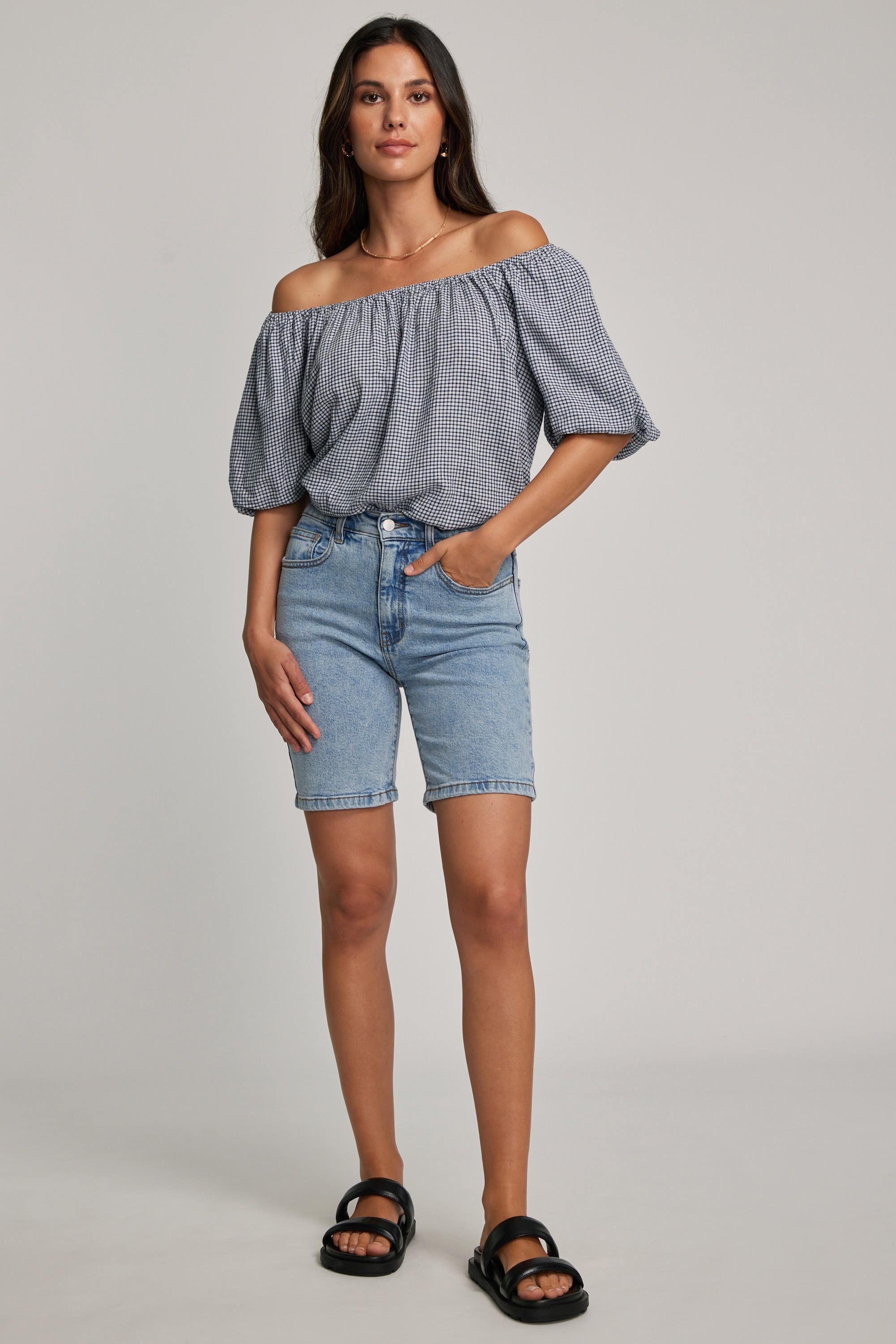 Denim shorts nz outlet