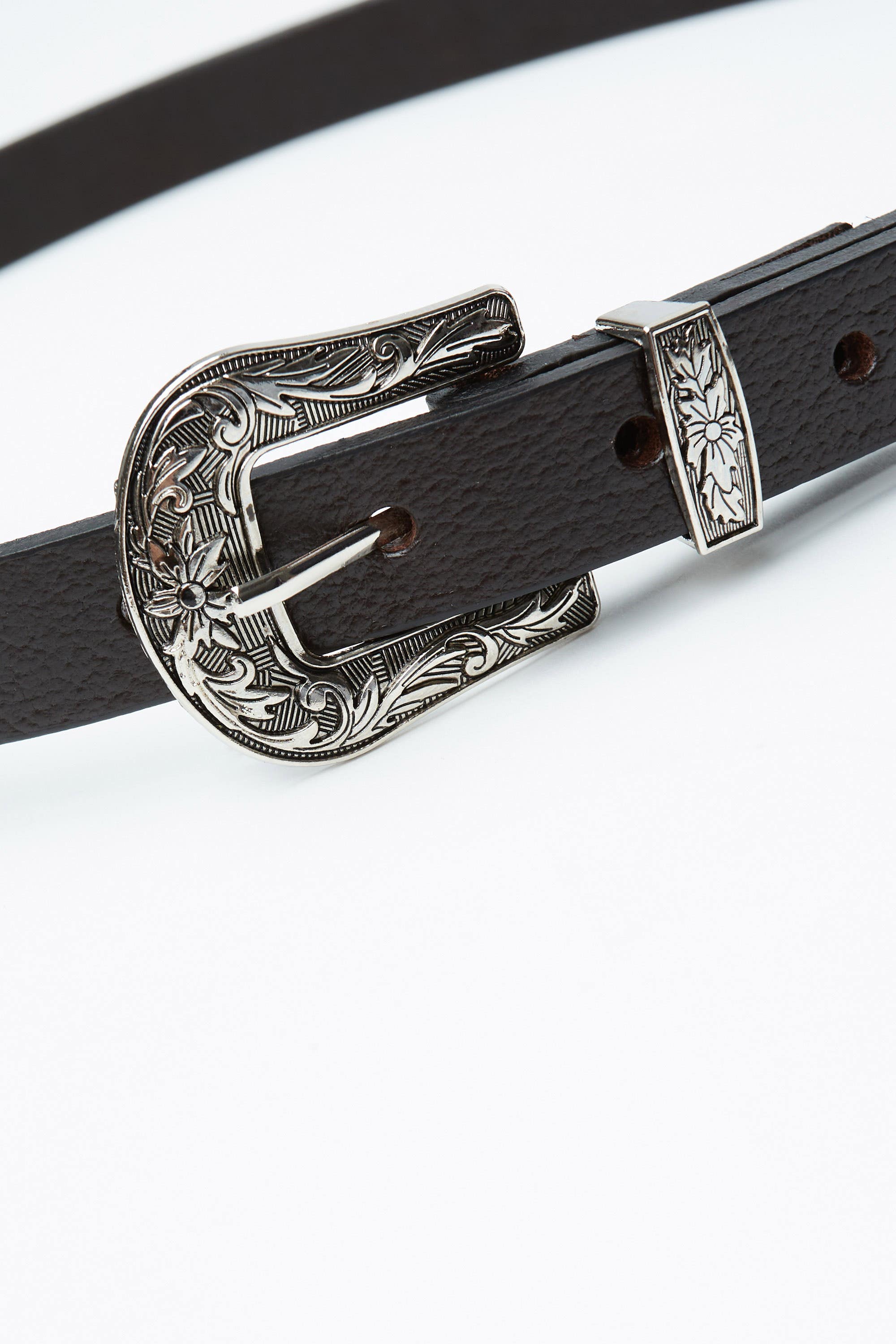 Western shop style belt