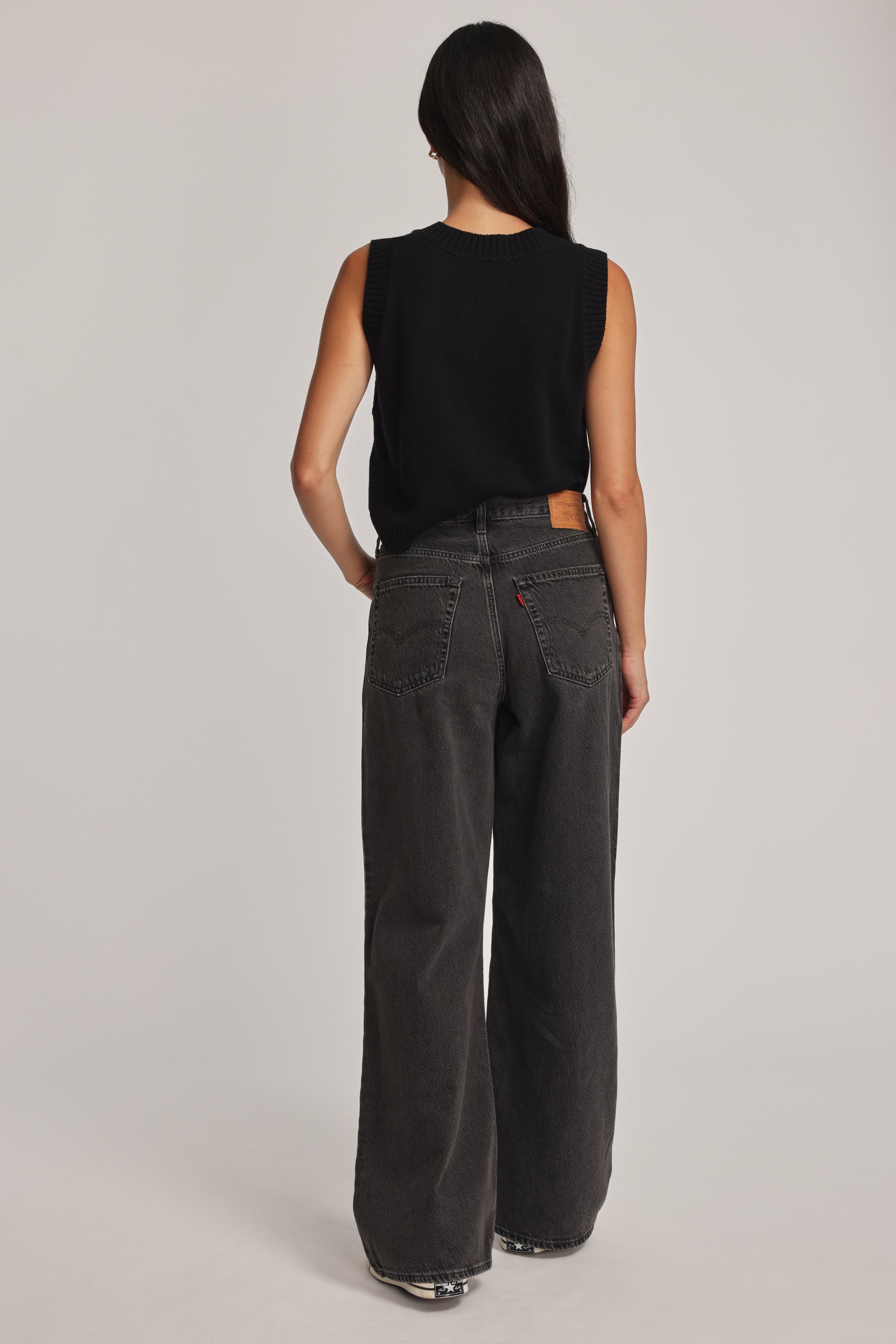 Shop Levi's Folded Pleated Baggy Jean in Denim | Max Women's Fashion NZ