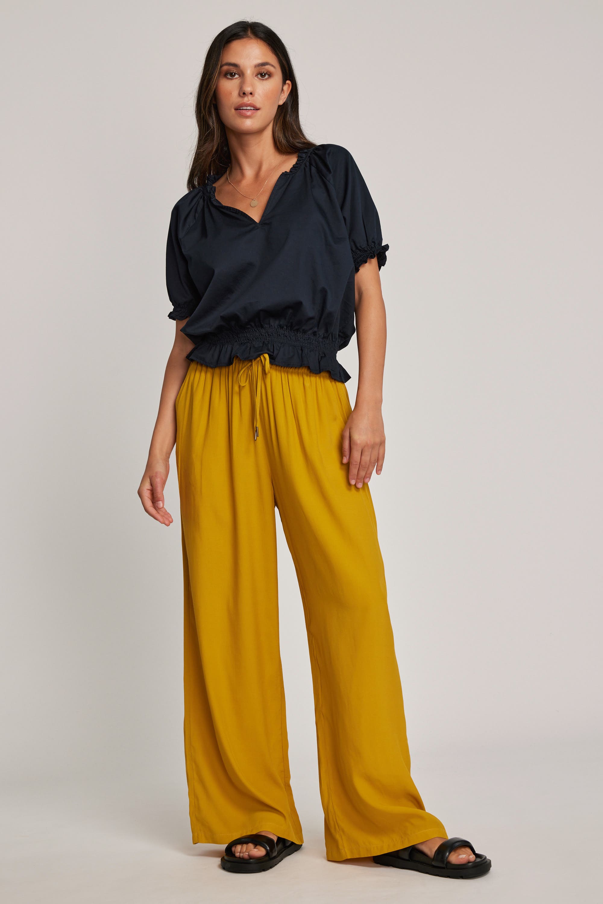 Wide leg pants nz discount