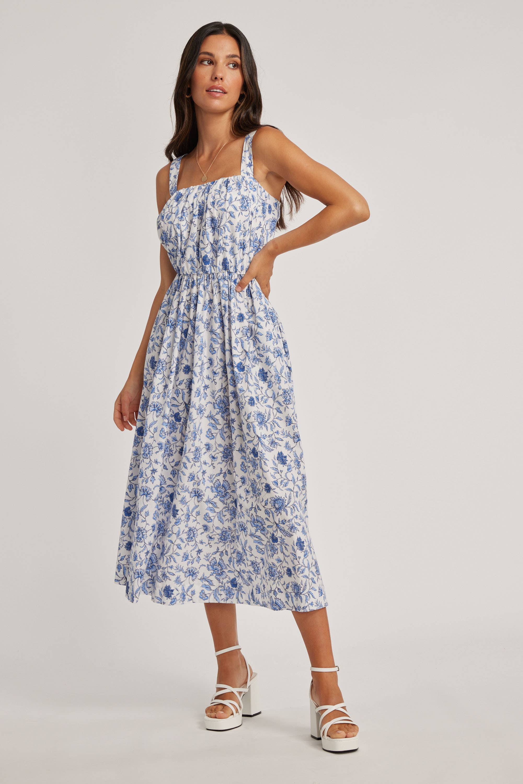 Shop Kirsten Gathered Dress in Prints | Max Women's Fashion NZ