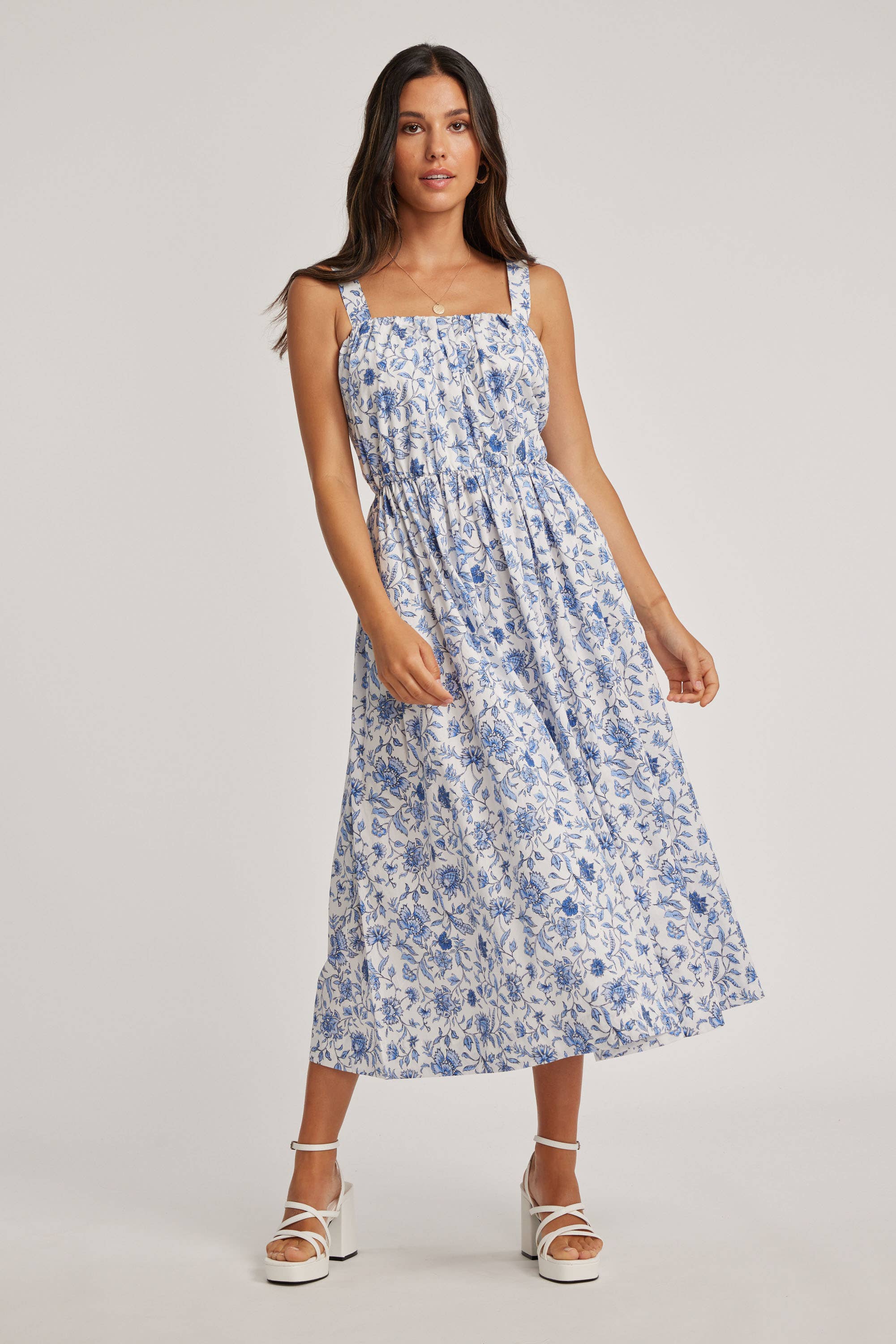 Shop Kirsten Gathered Dress in Prints | Max Women's Fashion NZ