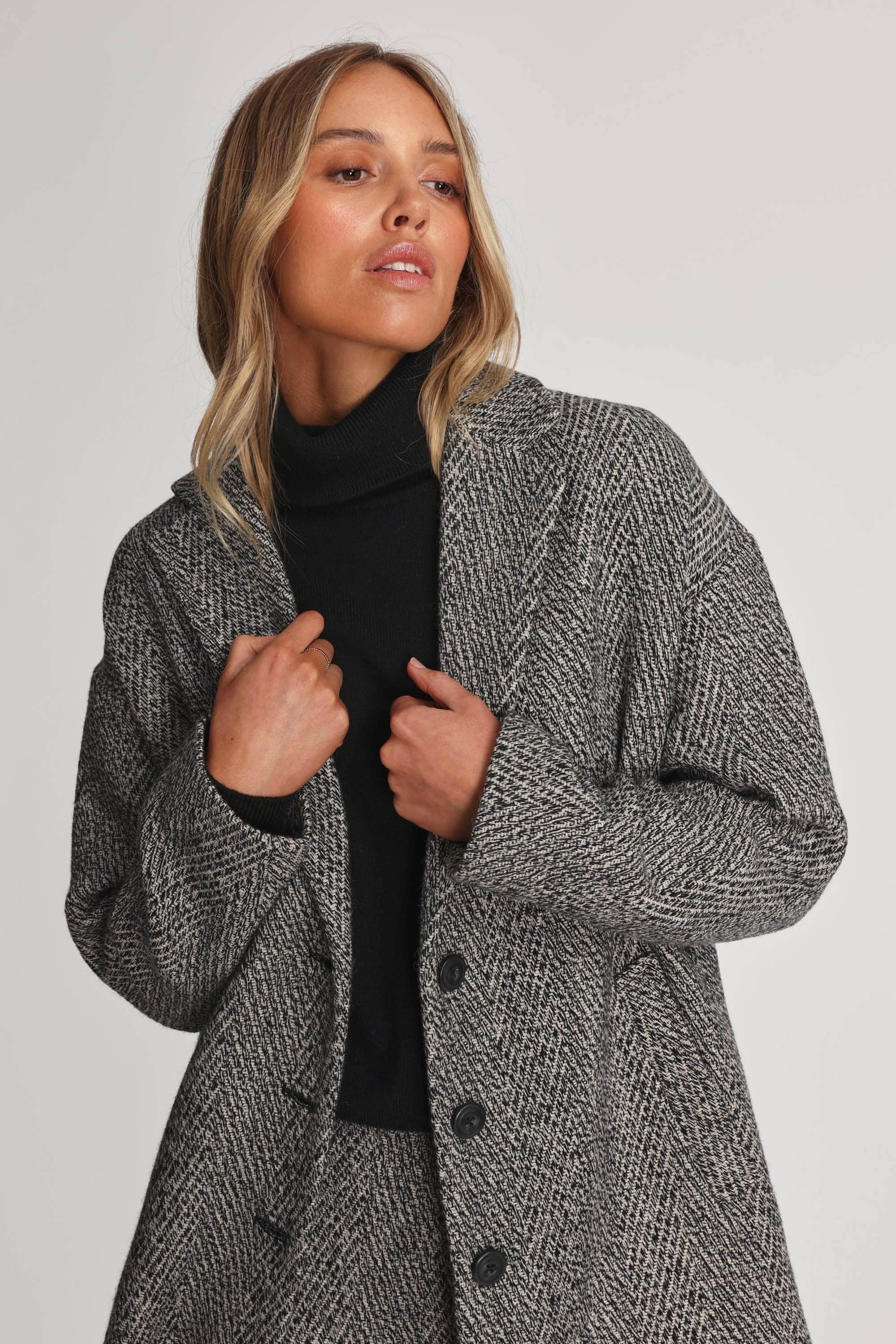 Textured coat shop