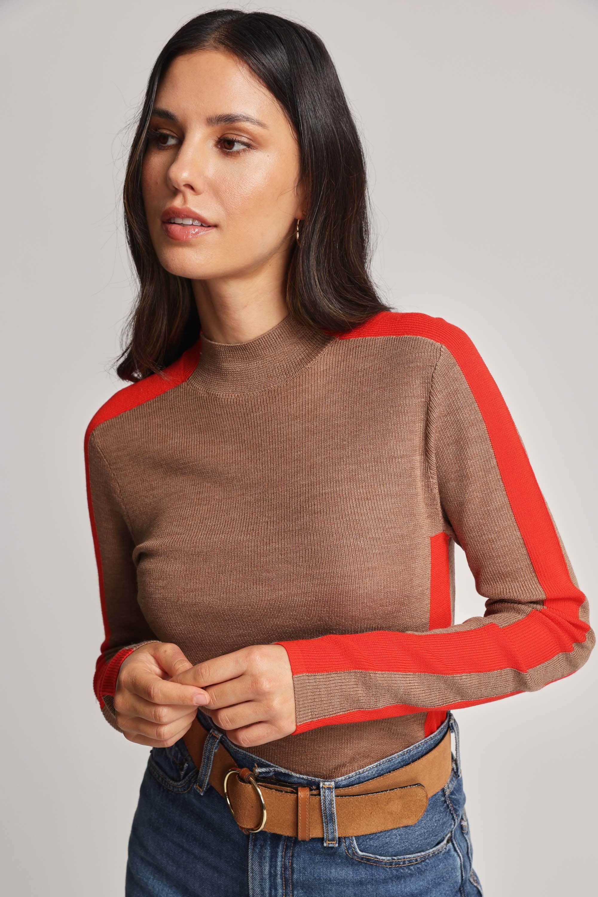 Elana funnel neck coat discount