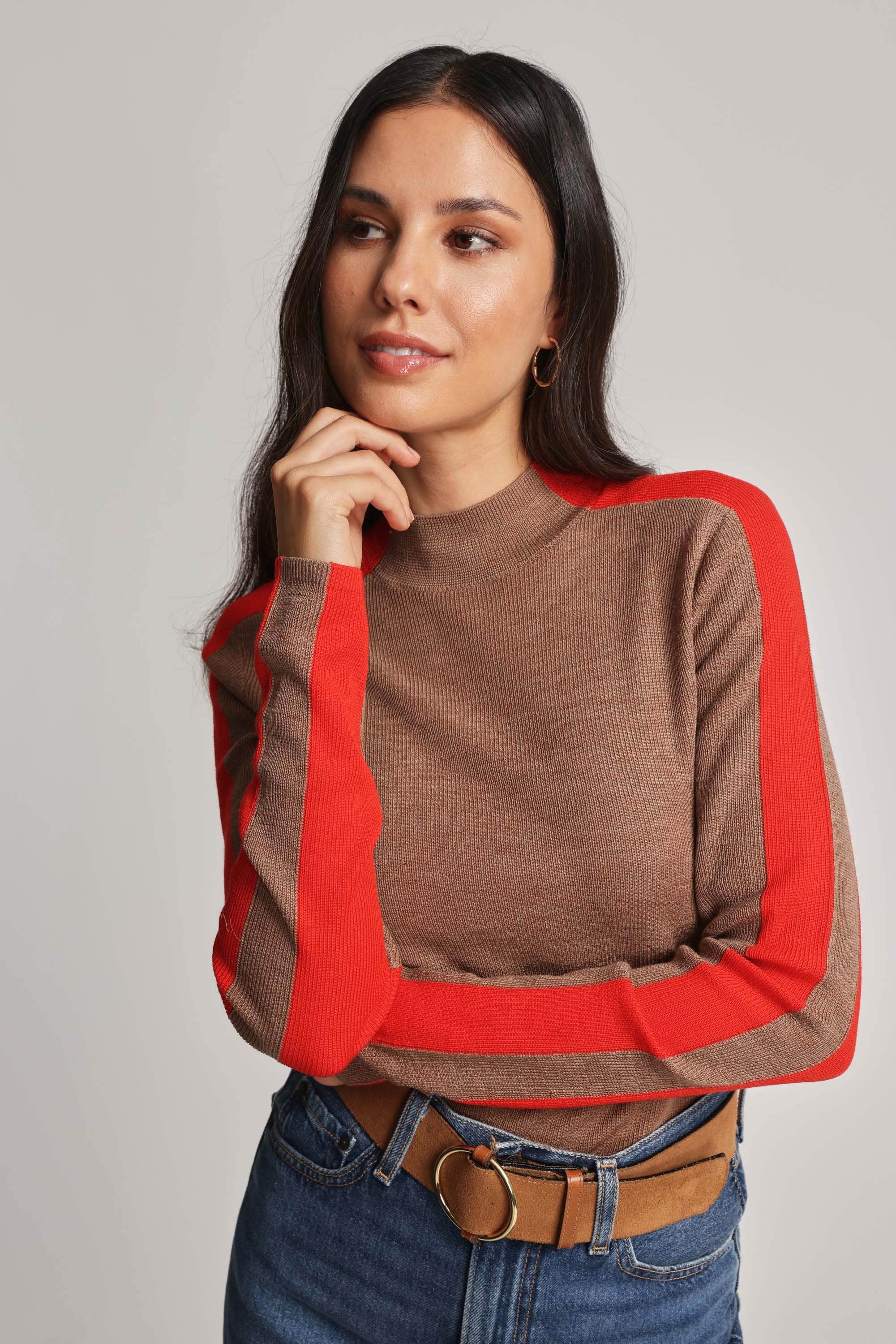 Elana funnel neck coat on sale