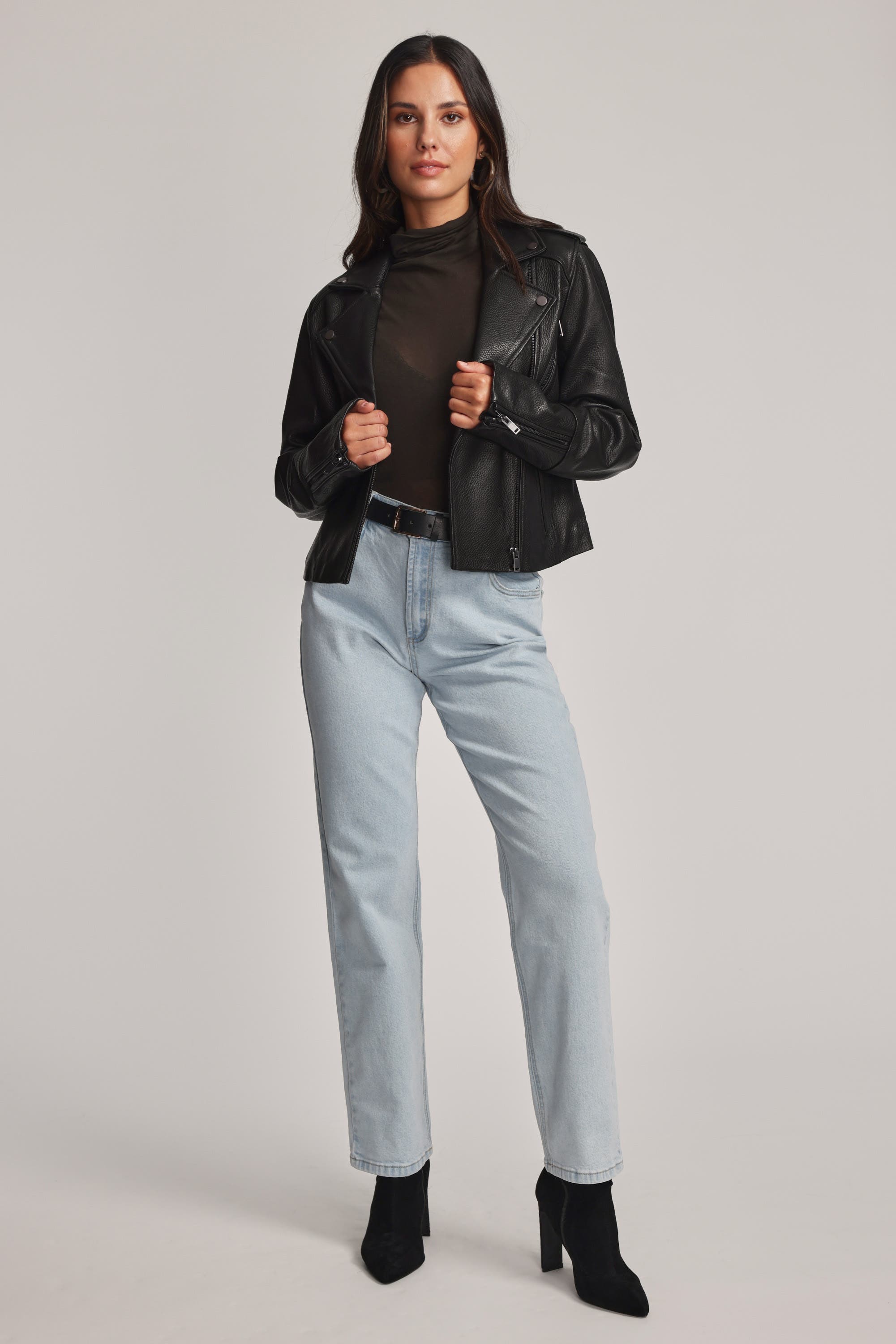 Shop Marbella Relaxed Straight Leg Jean in Denim Max Women s Fashion NZ