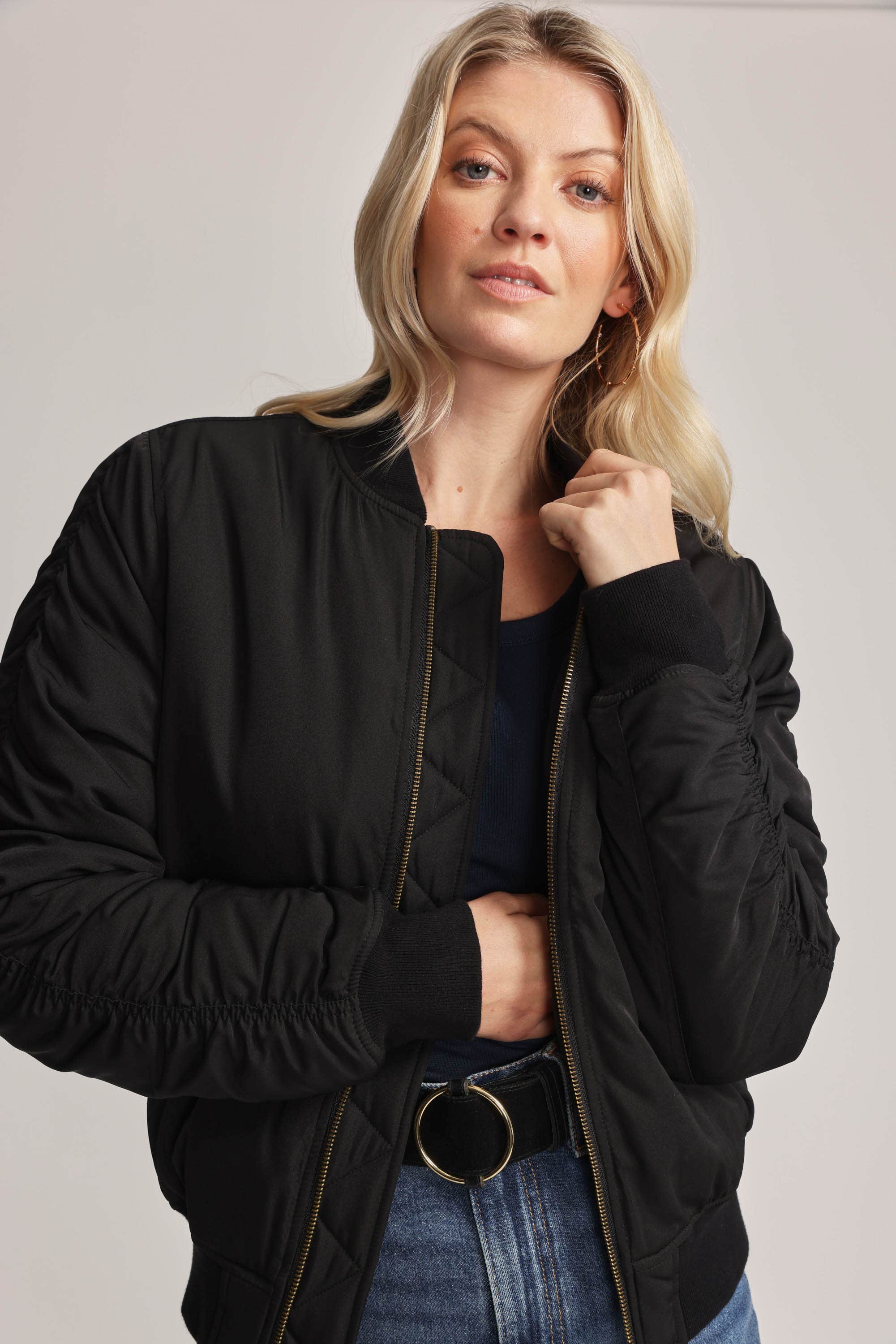 Flight bomber jacket womens cheap
