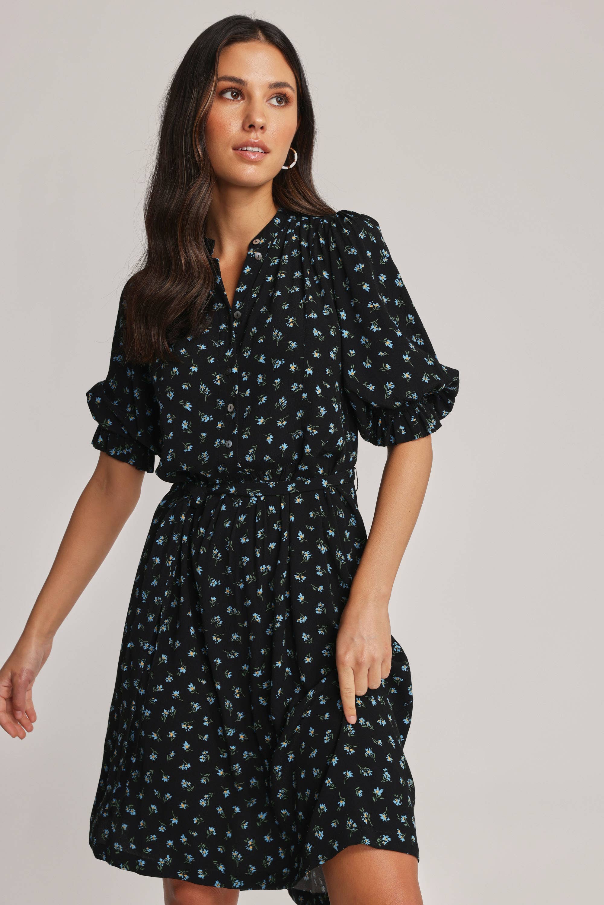 Shop Autumn Button Front Dress in Prints | Max Women's Fashion NZ