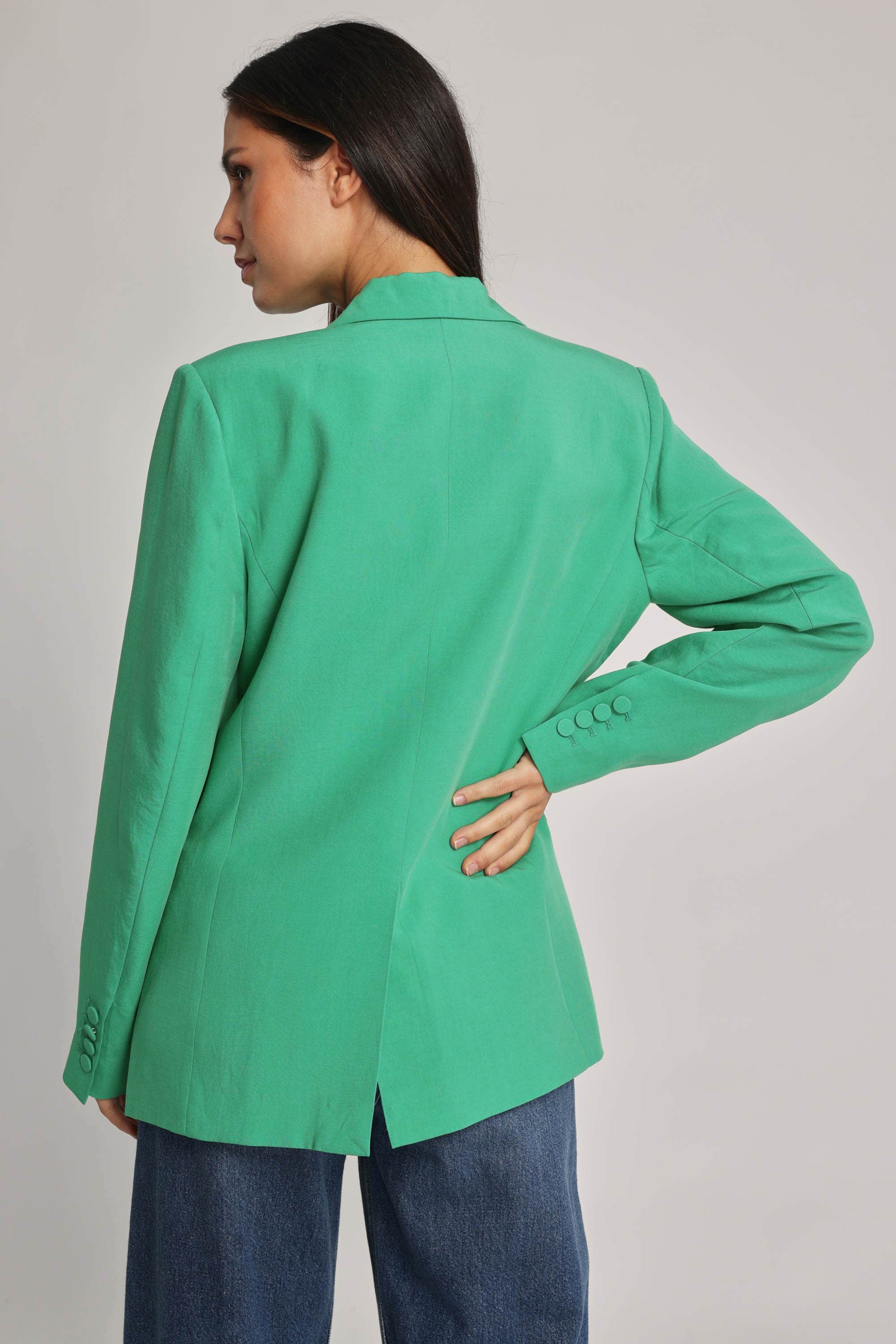 Emerald green blazer shop
