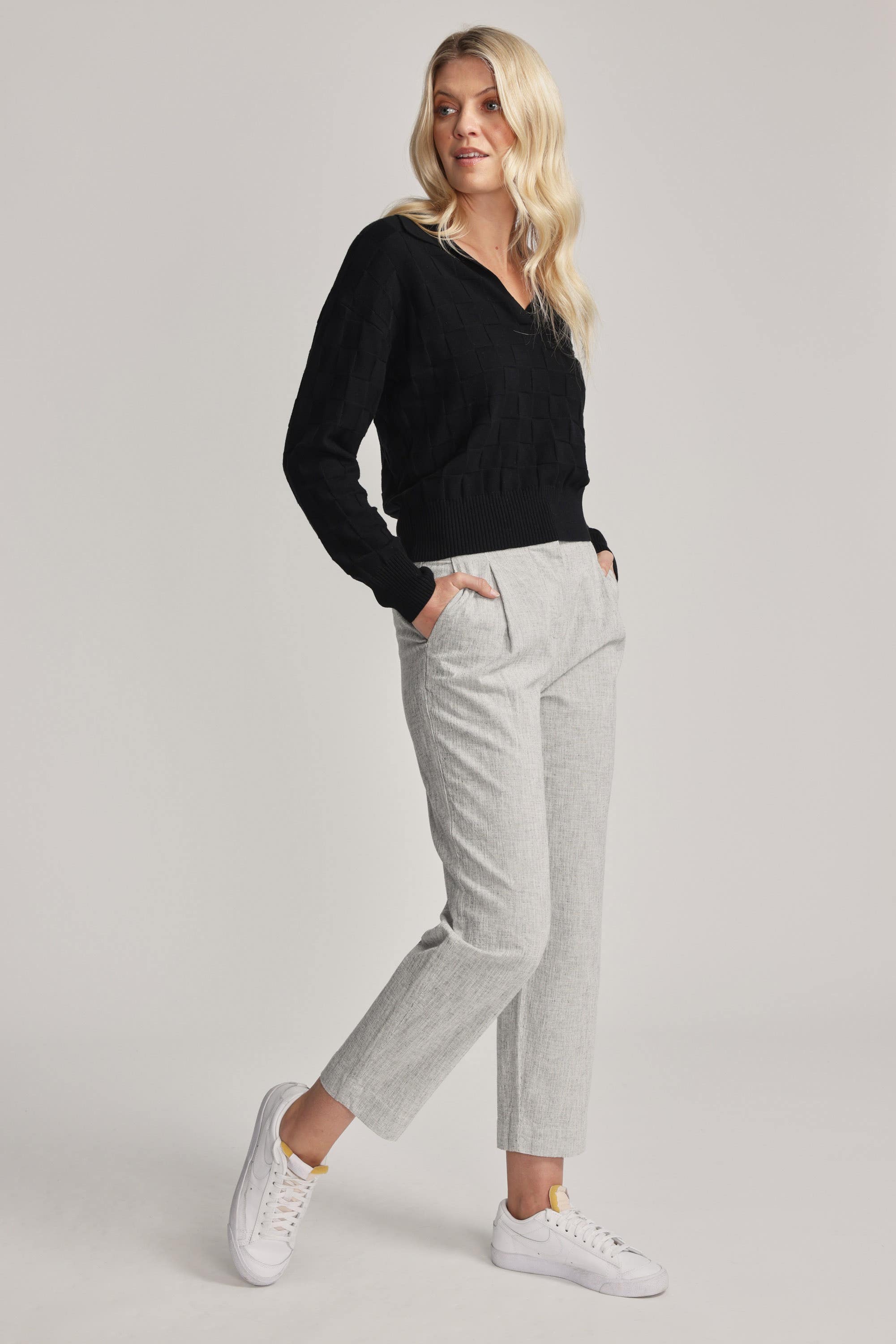 Pleat front new arrivals trousers womens