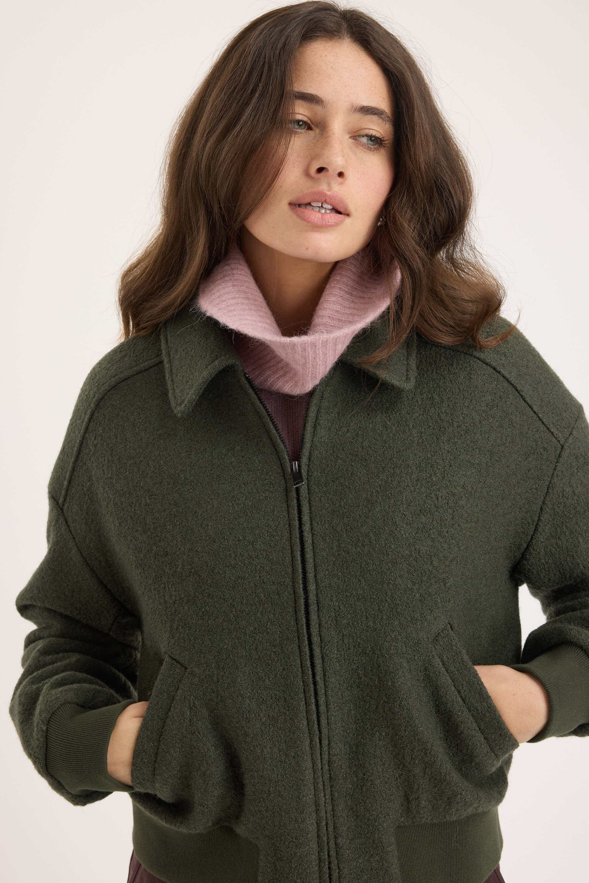 Shop Juniper Reversible Cropped Coat in Multi | Max Women's
