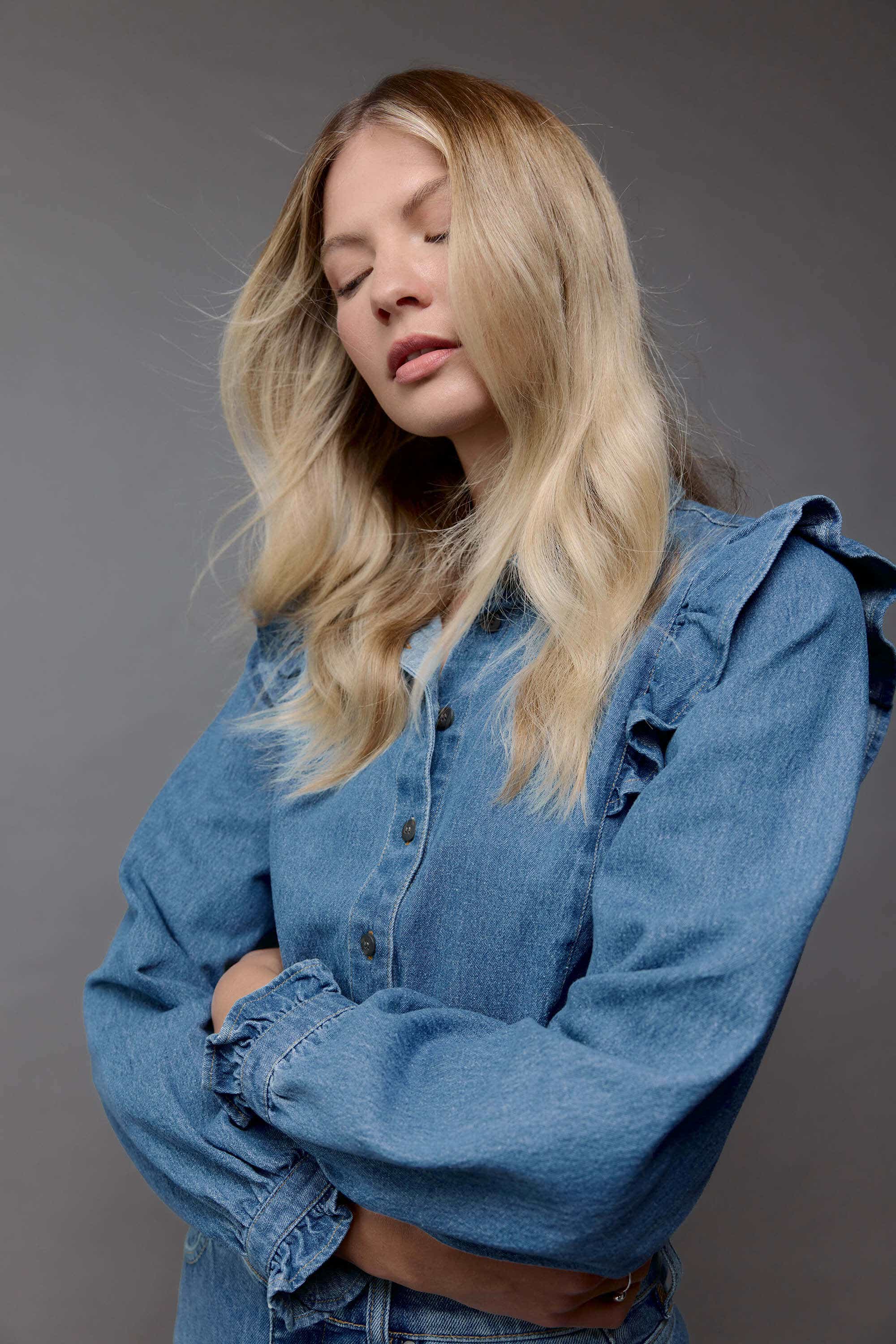 Womens denim shirt nz outlet