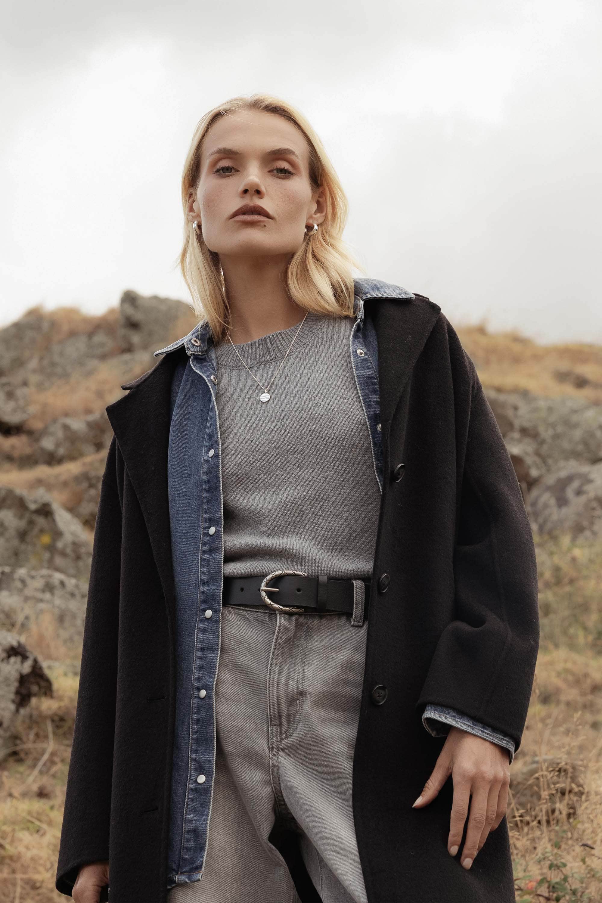 Shop The Ultimate Wool Blend Coat in Black | Max Women's
