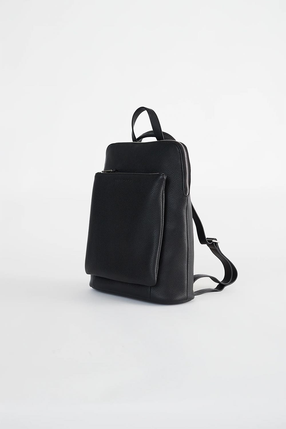 Black leather backpack nz best sale