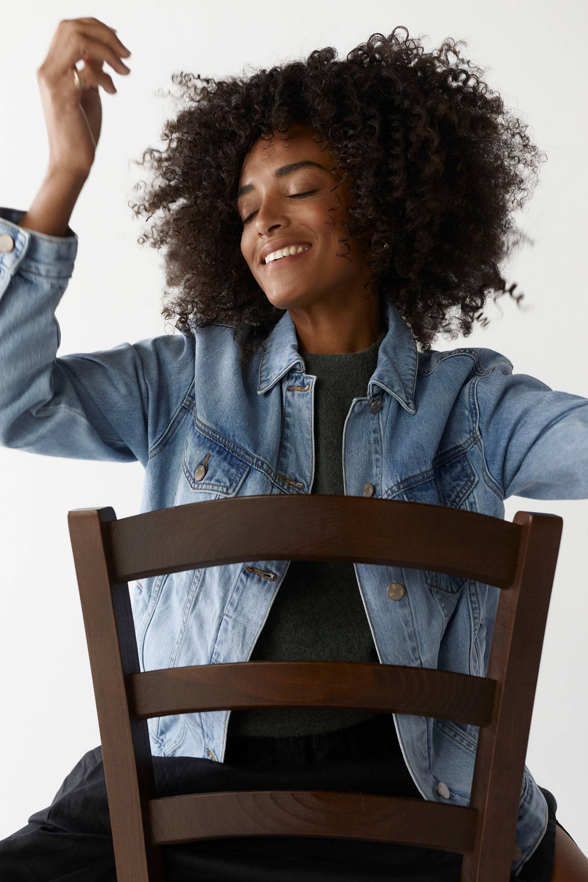 H and shop m jean jacket