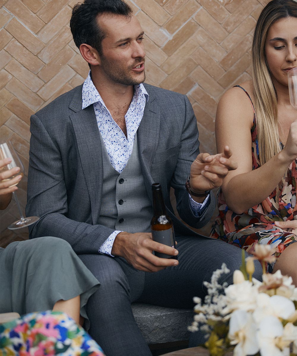 Max journal 2022 - best dressed guest article. Barkers suit