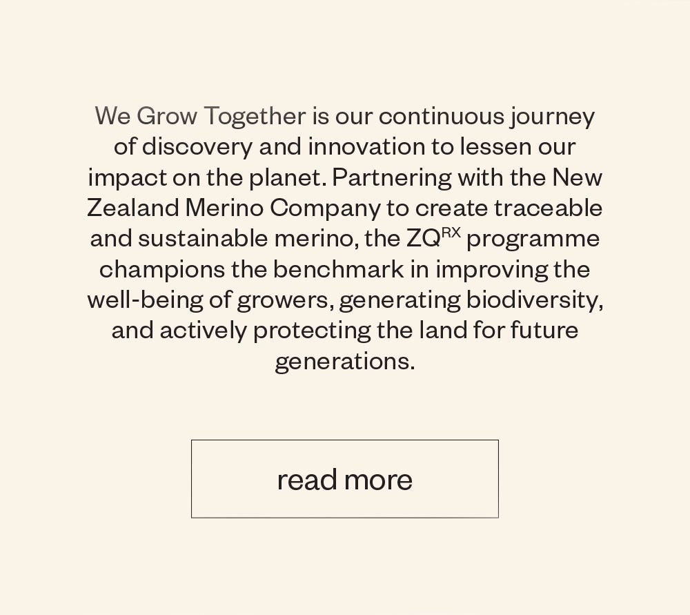 Read about our journey for sustainable and ethical knitwear. 