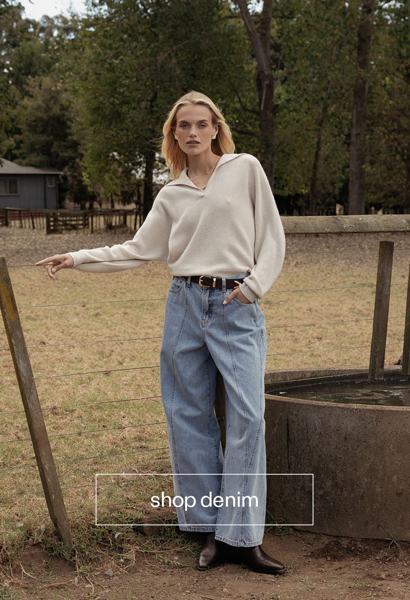 Shop denim at Max. 