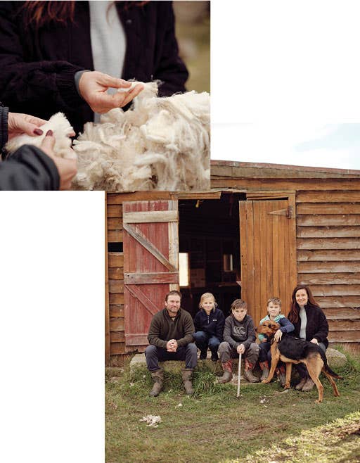 Max Journal 2022 - Jenna with family and merino wool 