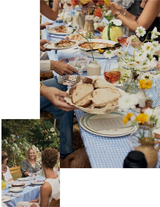 Celebration of women meal made of platters - Max article 2022