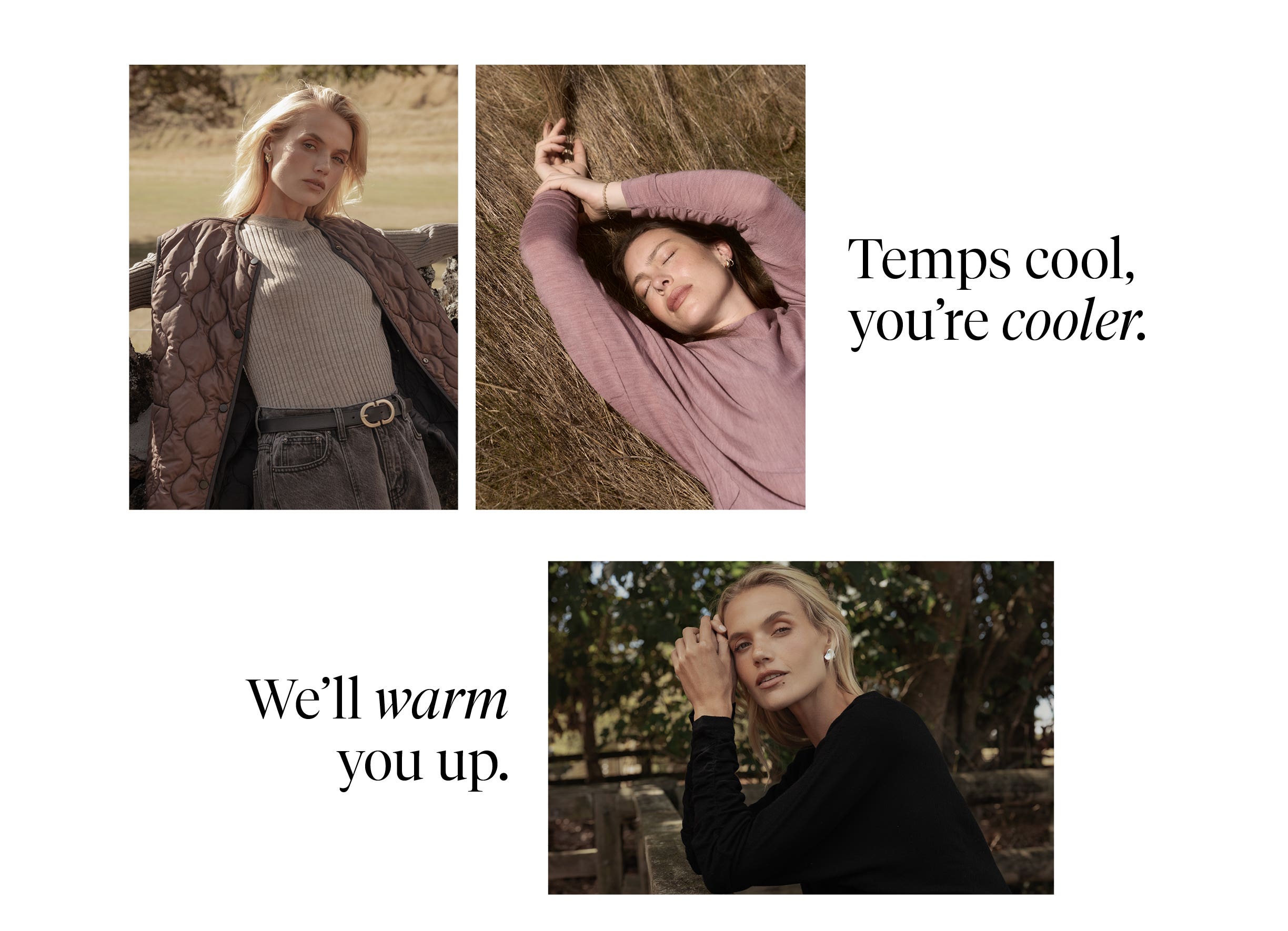 Get cosy with the collection of merino knitwear for women at Max. 