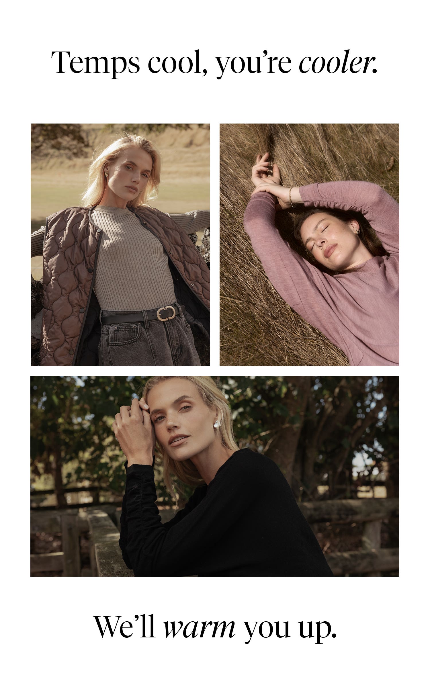 Get cosy with the collection of merino knitwear for women at Max. 