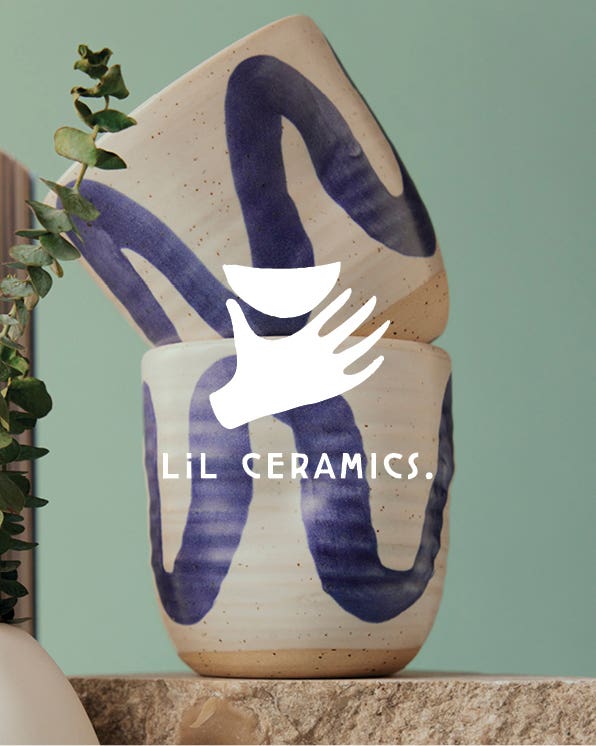 Shop Lil Ceramics, a selection of hand made in New Zealand ceramics at Max. 