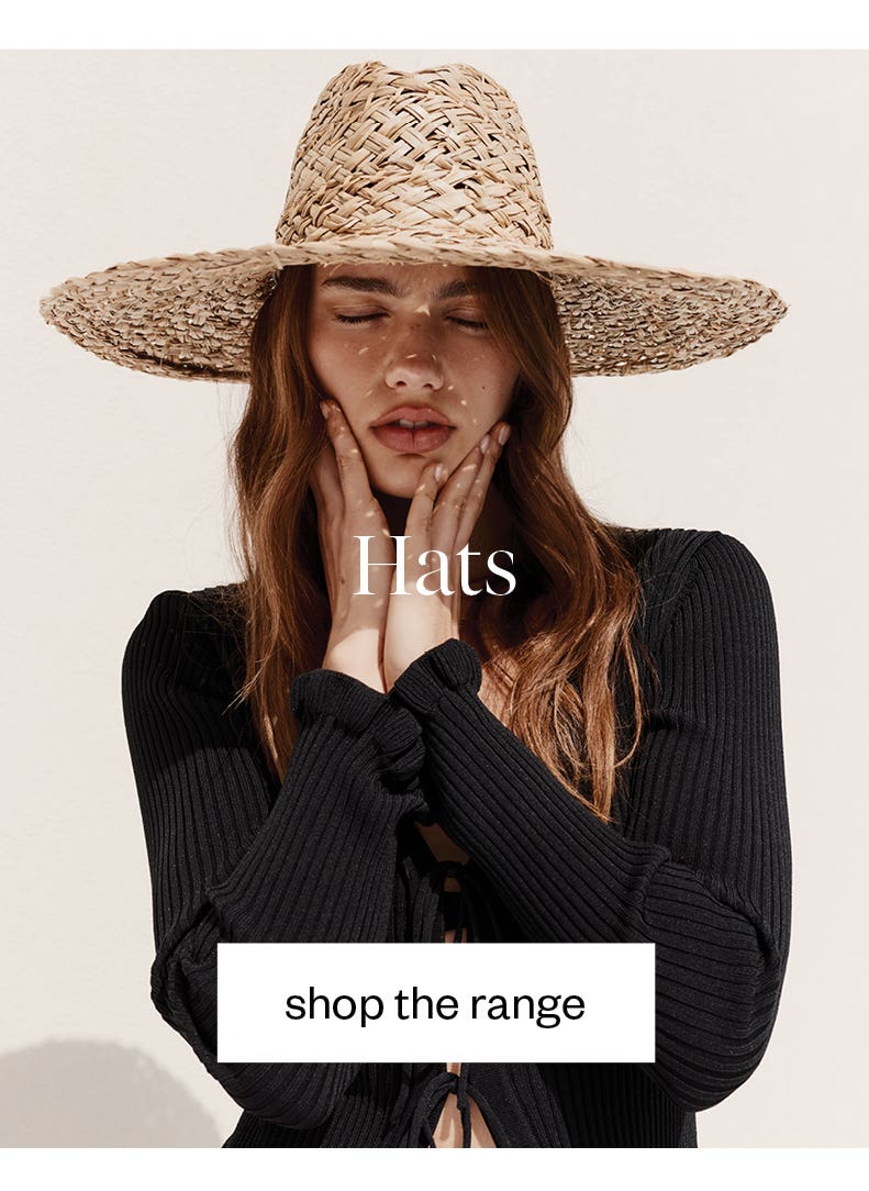 Shop a selection of women's fedoras, caps and sun hats at Max. 